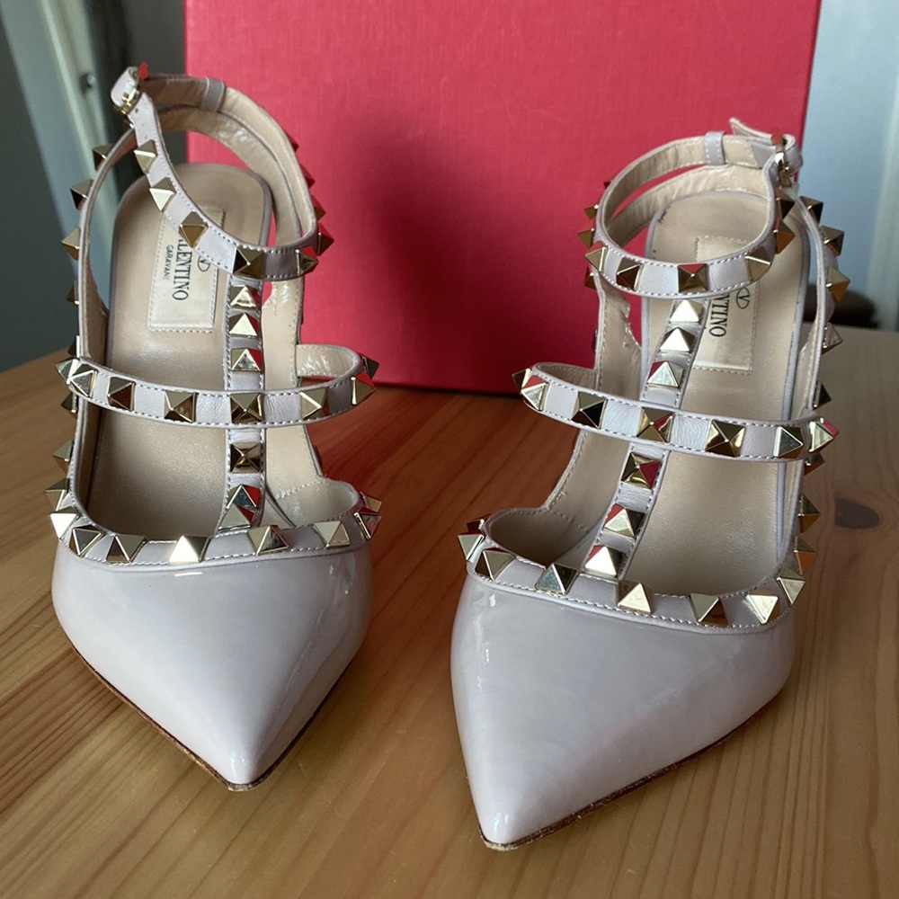 Valentino Rockstud Slingback Pumps